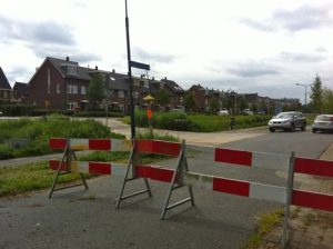 Situatie rond de Hekkersteeg en de De Roo van Alderwereltlaan