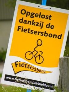 Opgelost dankzij de Fietsersbond