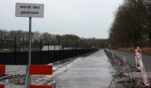 Eerste fase fietspad Asschatterweg