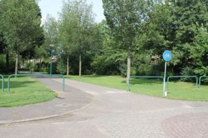 De nieuwe situatie aan de Eikenlaan